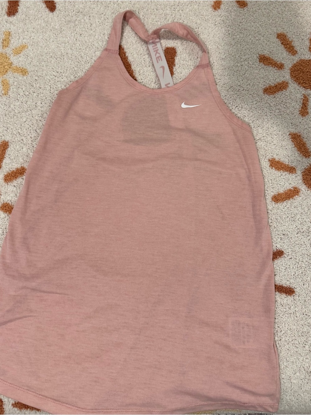 Nike Light Pink Racerback Athletic Tank Top